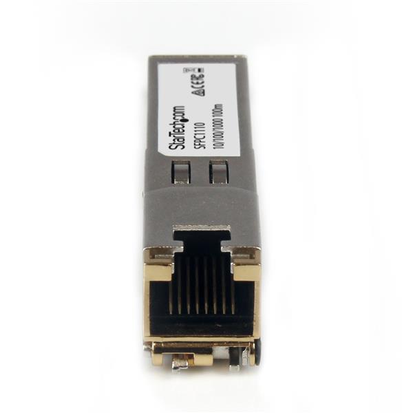 StarTech.com RJ45 GB Copper SFP 1000BaseT MiniGBIC - ONE CLICK SUPPLIES