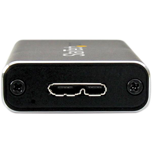 StarTech.com USB 3.1 10Gbps mSATA Drive Enclosure - ONE CLICK SUPPLIES