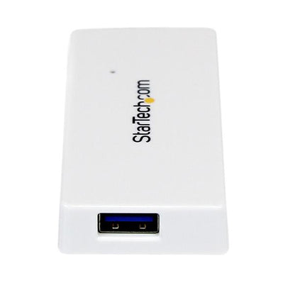 StarTech.com 4 Port SuperSpeed Mini USB 3.0 Hub White - ONE CLICK SUPPLIES