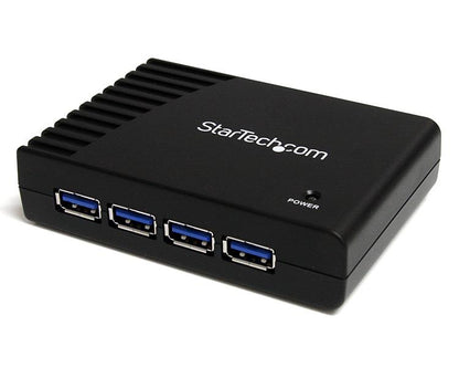 StarTech.com 4 Port Black SuperSpeed USB 3.0 Hub - ONE CLICK SUPPLIES