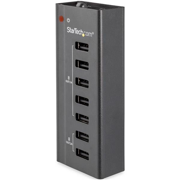 StarTech.com 7 Port USB Charging Station 5x1A 2x2A - ONE CLICK SUPPLIES