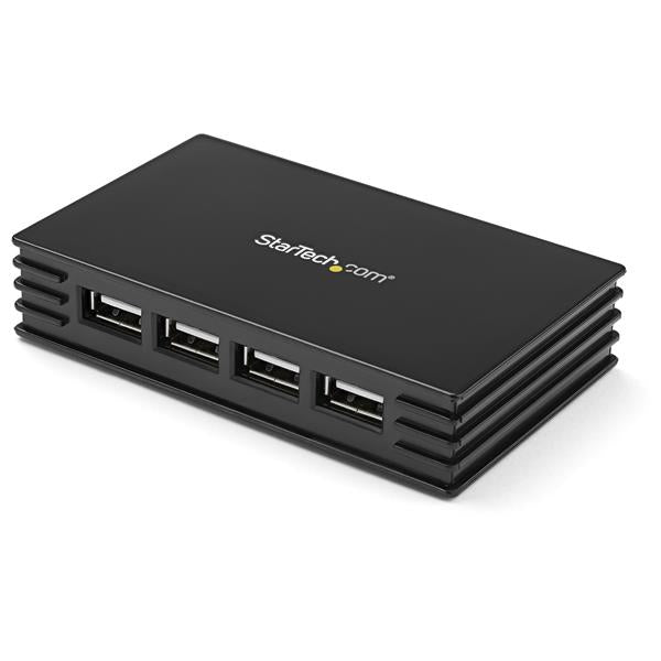 StarTech.com 7 Port Black USB 2.0 Hub - ONE CLICK SUPPLIES