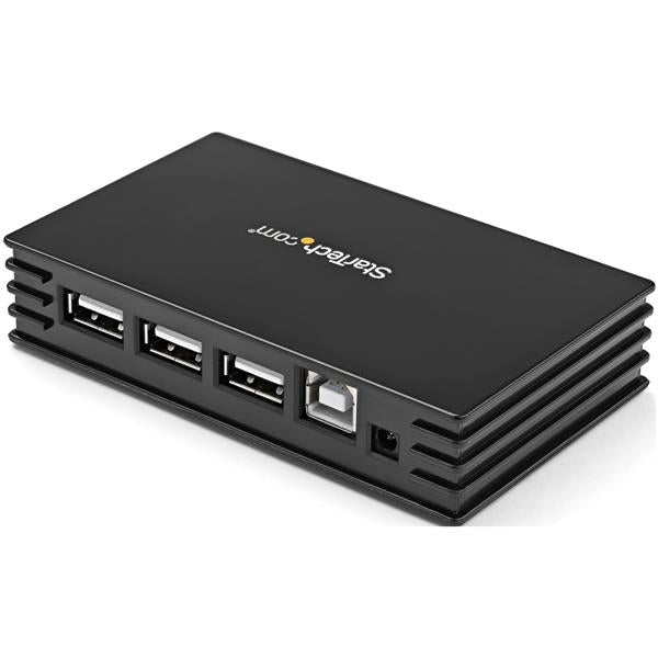 StarTech.com 7 Port Black USB 2.0 Hub - ONE CLICK SUPPLIES