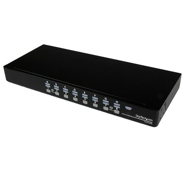 StarTech.com 16 Port 1U Rack Mount USB OSD KVM Switch - ONE CLICK SUPPLIES