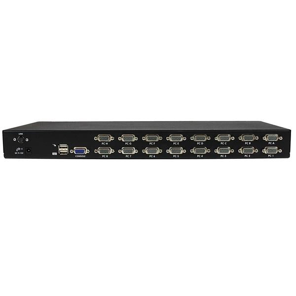 StarTech.com 16 Port 1U Rack Mount USB OSD KVM Switch - ONE CLICK SUPPLIES