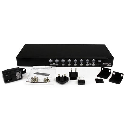 StarTech.com 16 Port 1U Rack Mount USB OSD KVM Switch - ONE CLICK SUPPLIES