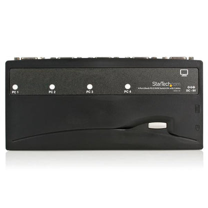 StarTech.com 4 Port PS2 KVM Switch Kit with Cables - ONE CLICK SUPPLIES