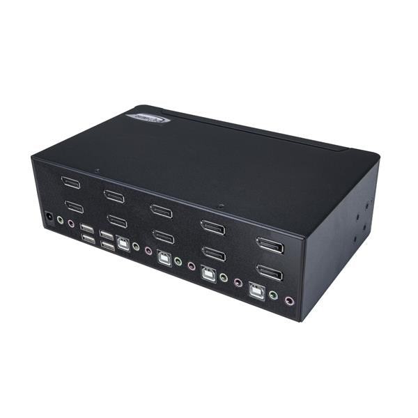 StarTech.com 4 Port Dual DisplayPort KVM Switch 4K60 - ONE CLICK SUPPLIES