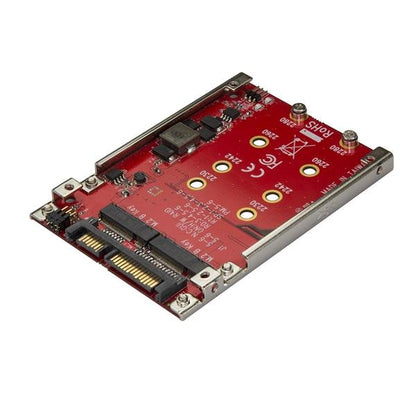 StarTech.com Dual Slot M.2 to SATA Adapter RAID - ONE CLICK SUPPLIES