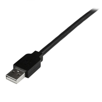 StarTech.com 15m USB 2.0 Active Cable with 4 Port Hub - ONE CLICK SUPPLIES