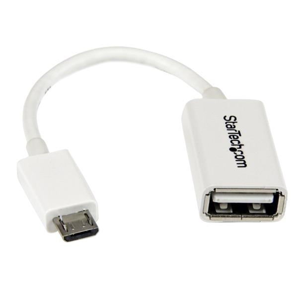 StarTech.com 5in Micro USB to USB OTG Host Adapter MF - ONE CLICK SUPPLIES