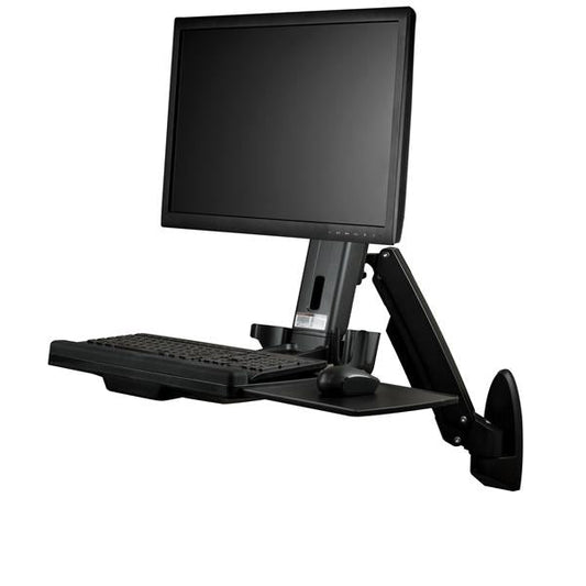 StarTech.com One Monitor Sit Stand Desk Wall Mount - ONE CLICK SUPPLIES