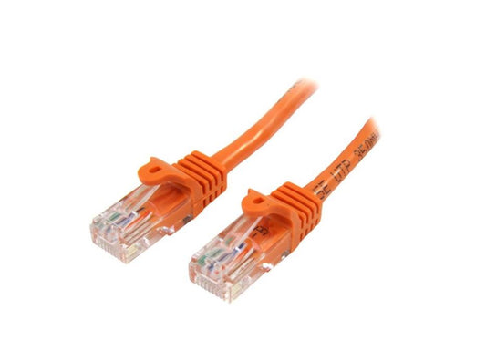 StarTech.com 2m Orange Cat5e Snagless RJ45 Cable - ONE CLICK SUPPLIES