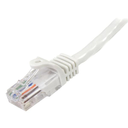 StarTech.com 2m White Cat5e Patch Cable - ONE CLICK SUPPLIES