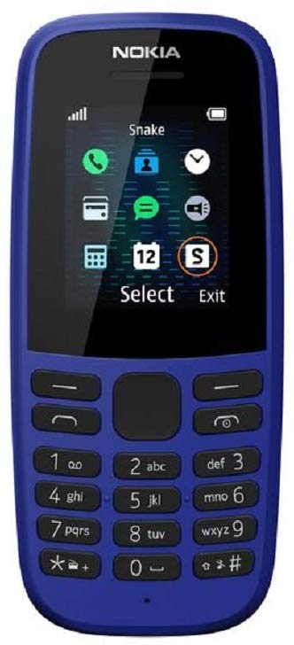 Nokia 105 Blue Mobile Phone - ONE CLICK SUPPLIES