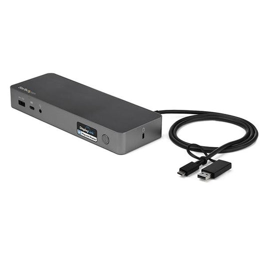 StarTech.com DUAL USB C USB A 4K DOCK - ONE CLICK SUPPLIES