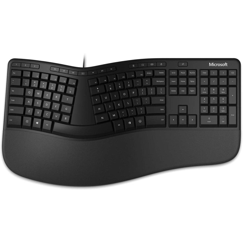 Microsoft Ergonomic USB UK Keyboard - ONE CLICK SUPPLIES