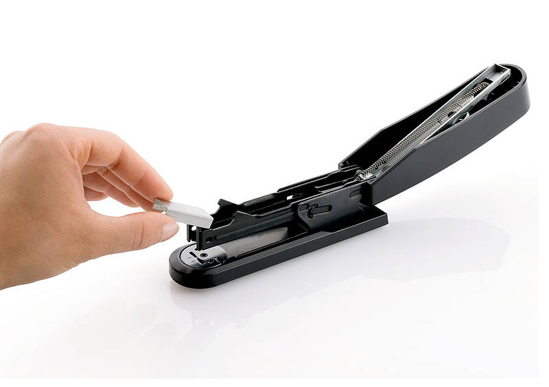 NOVUS B 2 renew Half Strip Stapler Plastic 25 Sheet Black - NOV020-1931 - ONE CLICK SUPPLIES