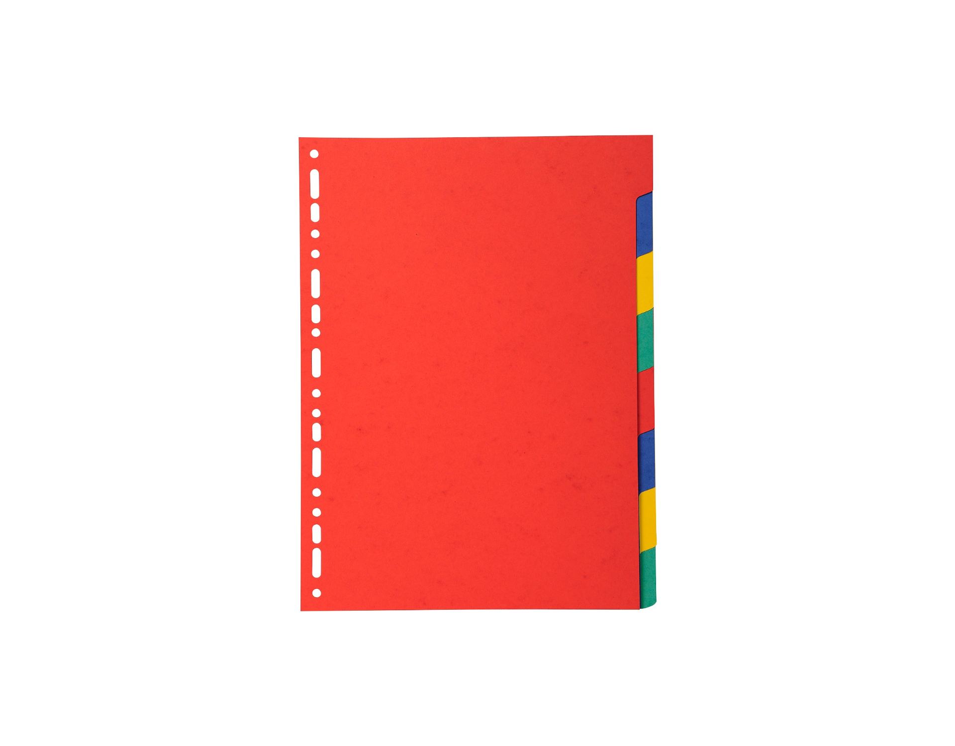 Exacompta Forever Recycled Divider 8 Part A4 220gsm Card Vivid Assorted Colours - 2008E - ONE CLICK SUPPLIES