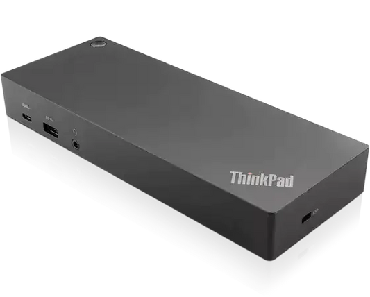 Lenovo ThinkPad Universal USB C HDMI DisplayPort Gigabit Ethernet Smart Dock UK - ONE CLICK SUPPLIES