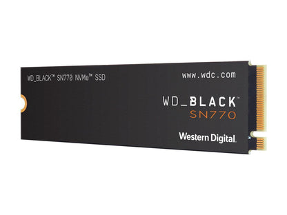 Western Digital Black SN770 2TB PCIe G4 M.2 NVMe Internal Solid State Drive - ONE CLICK SUPPLIES