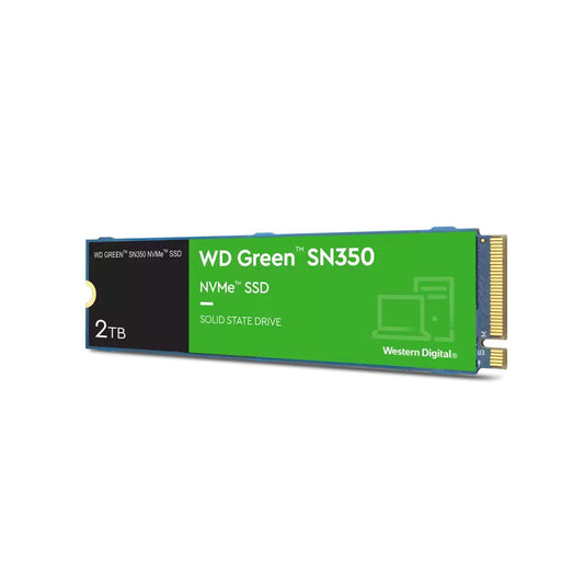 Western Digital Green 2TB PCIe G3 QLC NVMe M.2 Internal Solid State Drive - ONE CLICK SUPPLIES