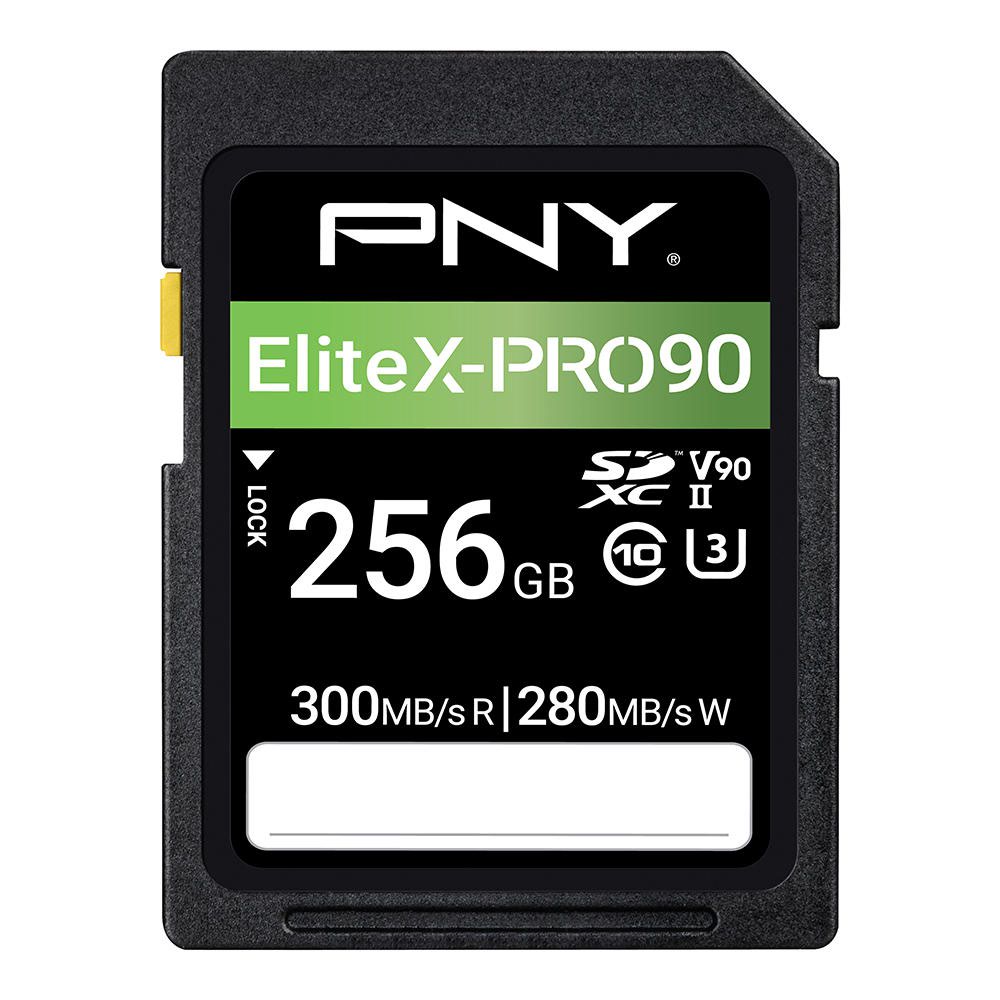 PNY 256GB XPRO 90 Class 10 V90 SDXC Memory Card - ONE CLICK SUPPLIES