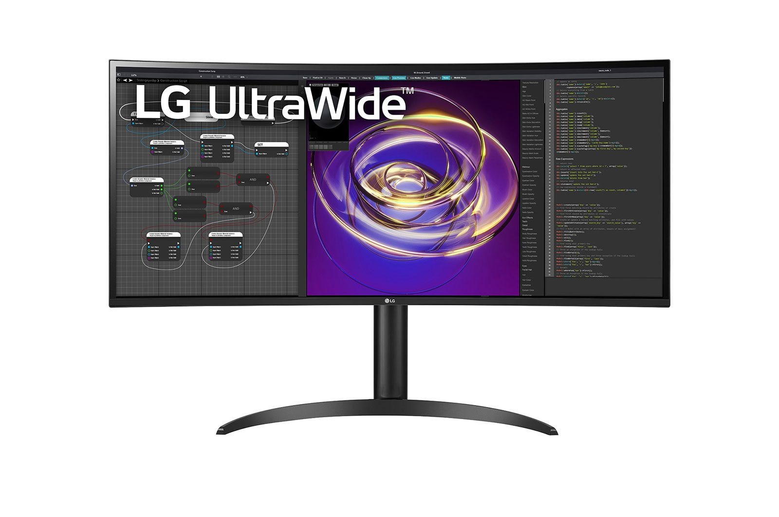 LG 34in Quad HD Curved LED Monitor - ONE CLICK SUPPLIES