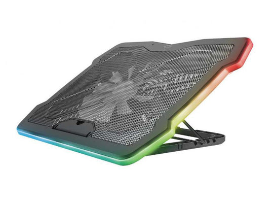 Trust GXT 1126 Aura Multicolour Illuminated Laptop Cooling Stand - ONE CLICK SUPPLIES