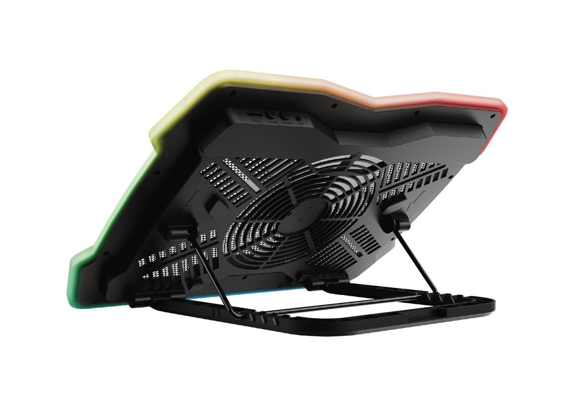 Trust GXT 1126 Aura Multicolour Illuminated Laptop Cooling Stand - ONE CLICK SUPPLIES