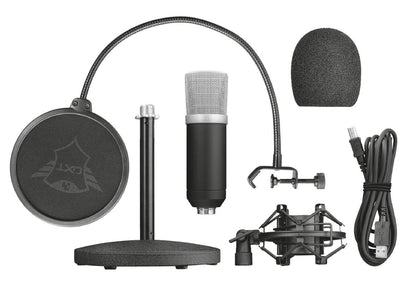 Trust GXT 252 USB Wired Emita Streaming Microphone - ONE CLICK SUPPLIES