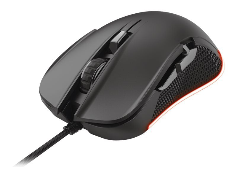 Trust GXT 922 YBAR USB A Wired 7200 DPI Mechanical Gaming Mouse - ONE CLICK SUPPLIES