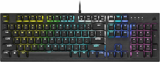 Corsair K60 RGB PRO QWERTY UK English Cherry MX Speed Switches Mechanical Gaming Keyboard - ONE CLICK SUPPLIES