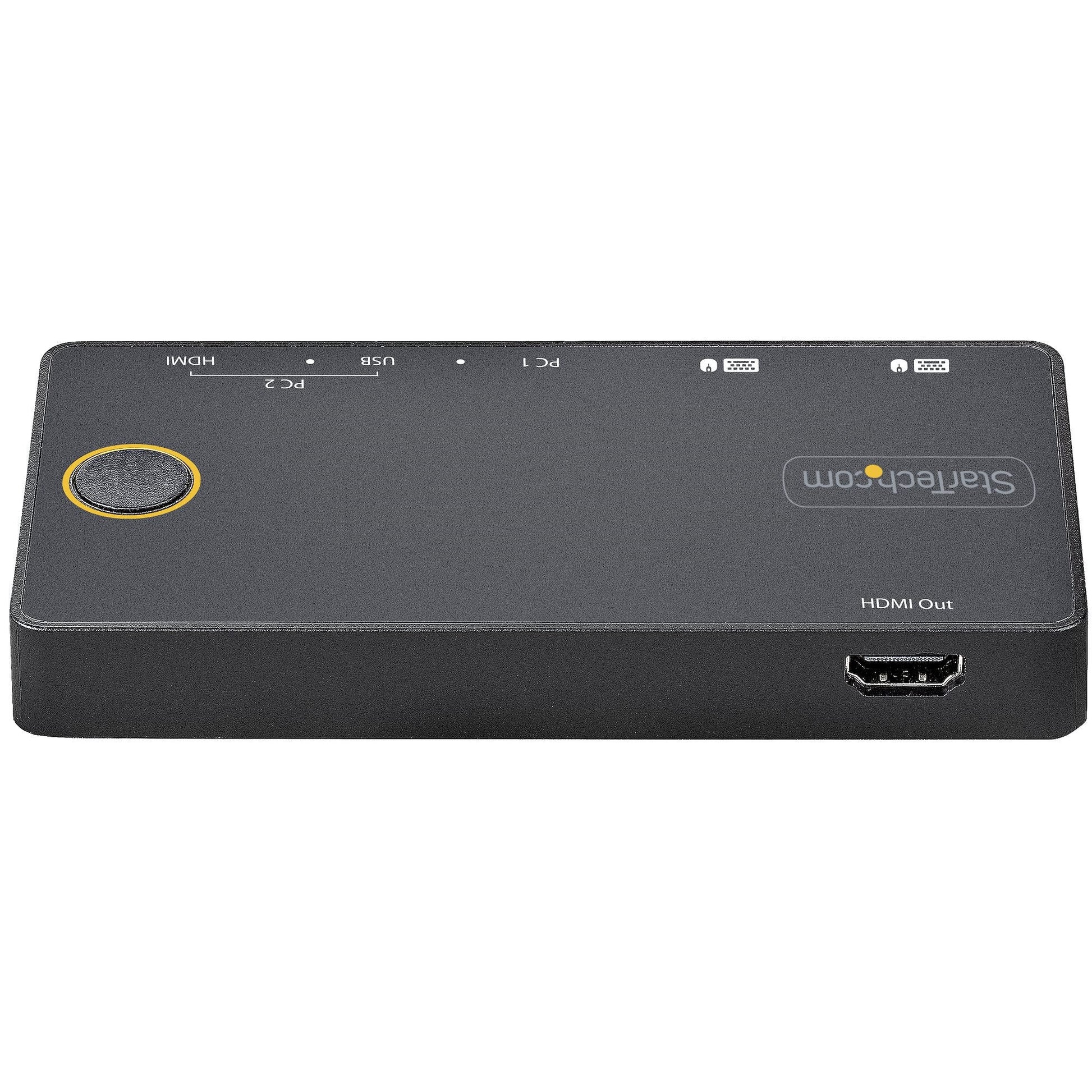 StarTech.com 2 Port Hybrid USB A HDMI USB C Single 4K 60Hz HDMI 2.0 KVM Switch - ONE CLICK SUPPLIES