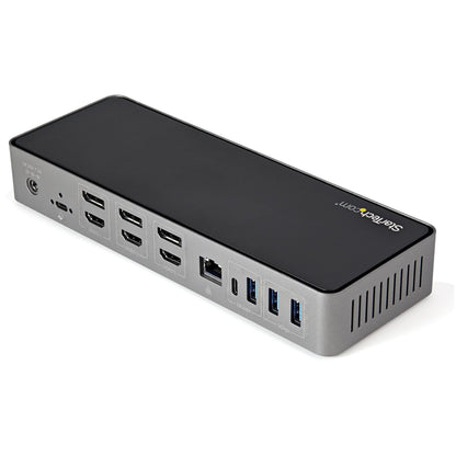 StarTech.com Hybrid USB C USB A Triple HDMI 4K 60Hz Dock - ONE CLICK SUPPLIES