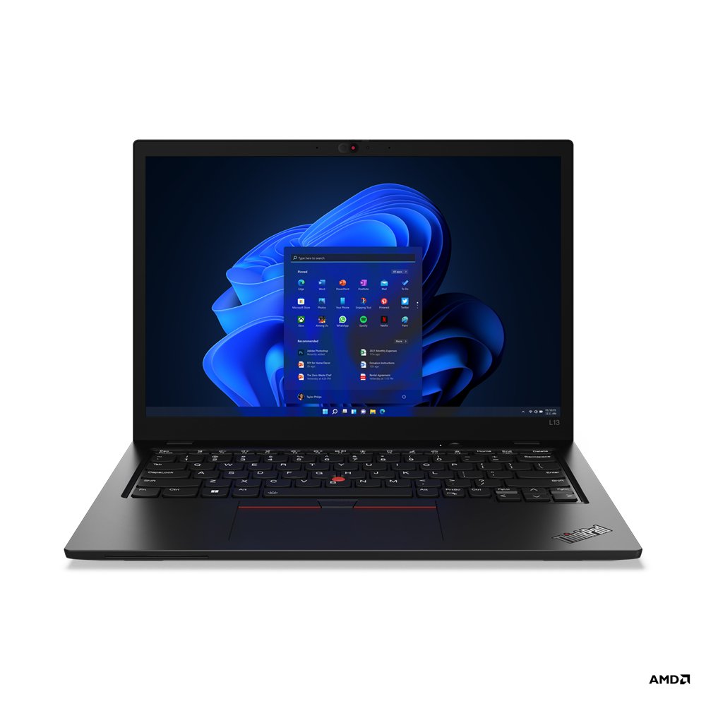 Lenovo ThinkPad L13 G3 13.3 Inch Ryzen 5 PRO 5675U 8GB 256GB Windows 11 Pro Notebook - ONE CLICK SUPPLIES