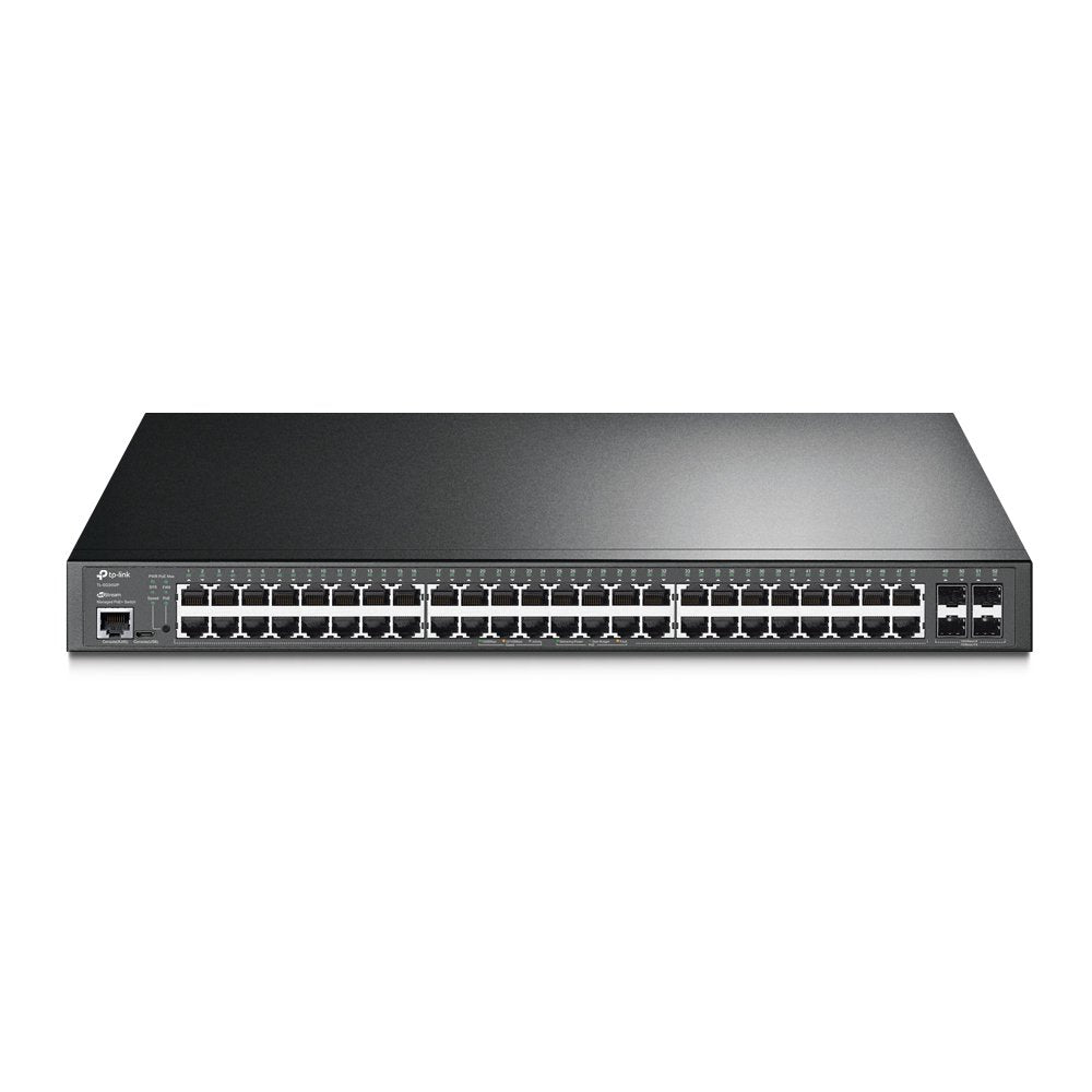 TP Link 52 Port Gigabit L2 Managed Switch with 48 PoE Plus Ports - ONE CLICK SUPPLIES