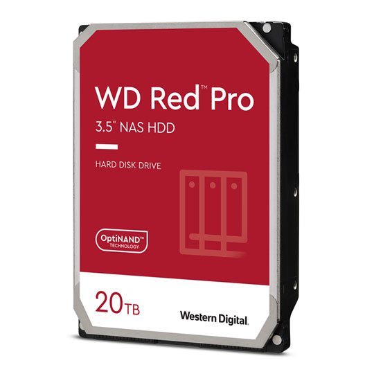 Western Digital Red Pro 20TB SATA 6Gbs 3.5 Inch Internal Hard Disk Drive - ONE CLICK SUPPLIES