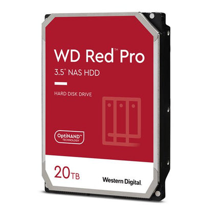 Western Digital Red Pro 20TB SATA 6Gbs 3.5 Inch Internal Hard Disk Drive - ONE CLICK SUPPLIES