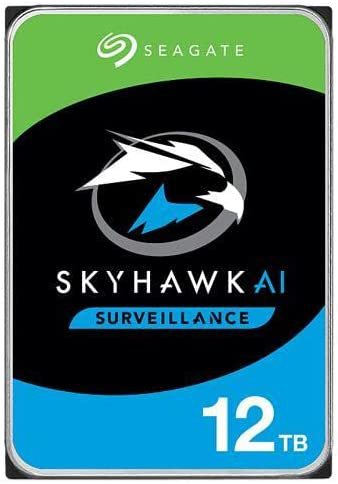 Seagate Skyhawk AI 12TB SATA 3.5 Inch Internal Hard Disk Drive - ONE CLICK SUPPLIES