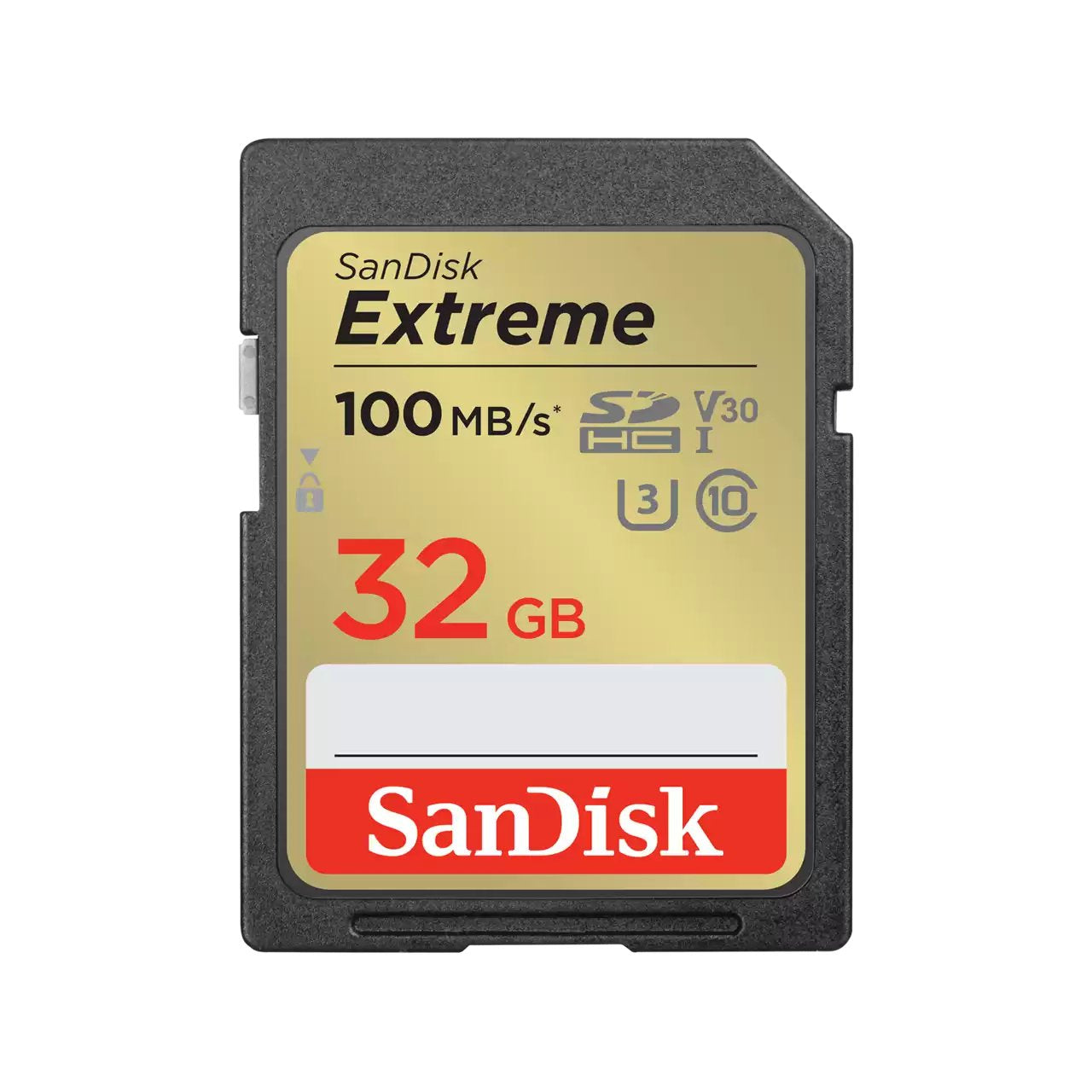 SanDisk Extreme 32B Class 10 SD Memory Card - ONE CLICK SUPPLIES