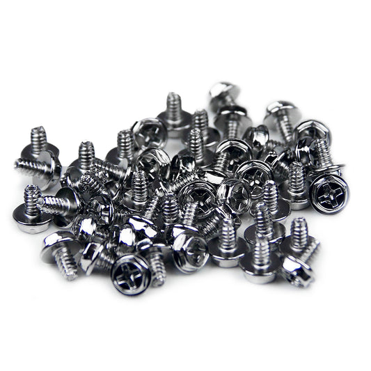 StarTech.com Replacement Long Standoff PC Mounting Screws 6 to 32 x 0.25 Inches 50 Pack - ONE CLICK SUPPLIES