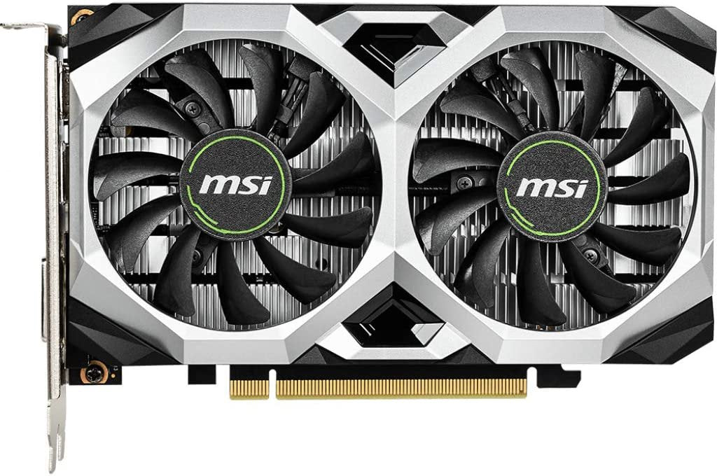 MSI NVIDIA GeForce GT X1650 Ventus XS 4GB GDDR5 Graphics Card - ONE CLICK SUPPLIES