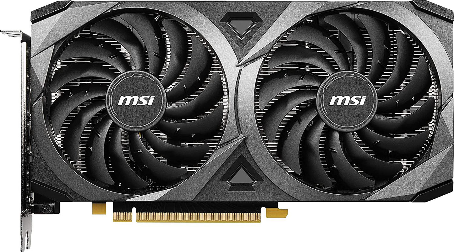 MSI NVIDIA GeForce 3050 VENTUS 2X 8G OC 8GB GDDR6 Graphics Card - ONE CLICK SUPPLIES