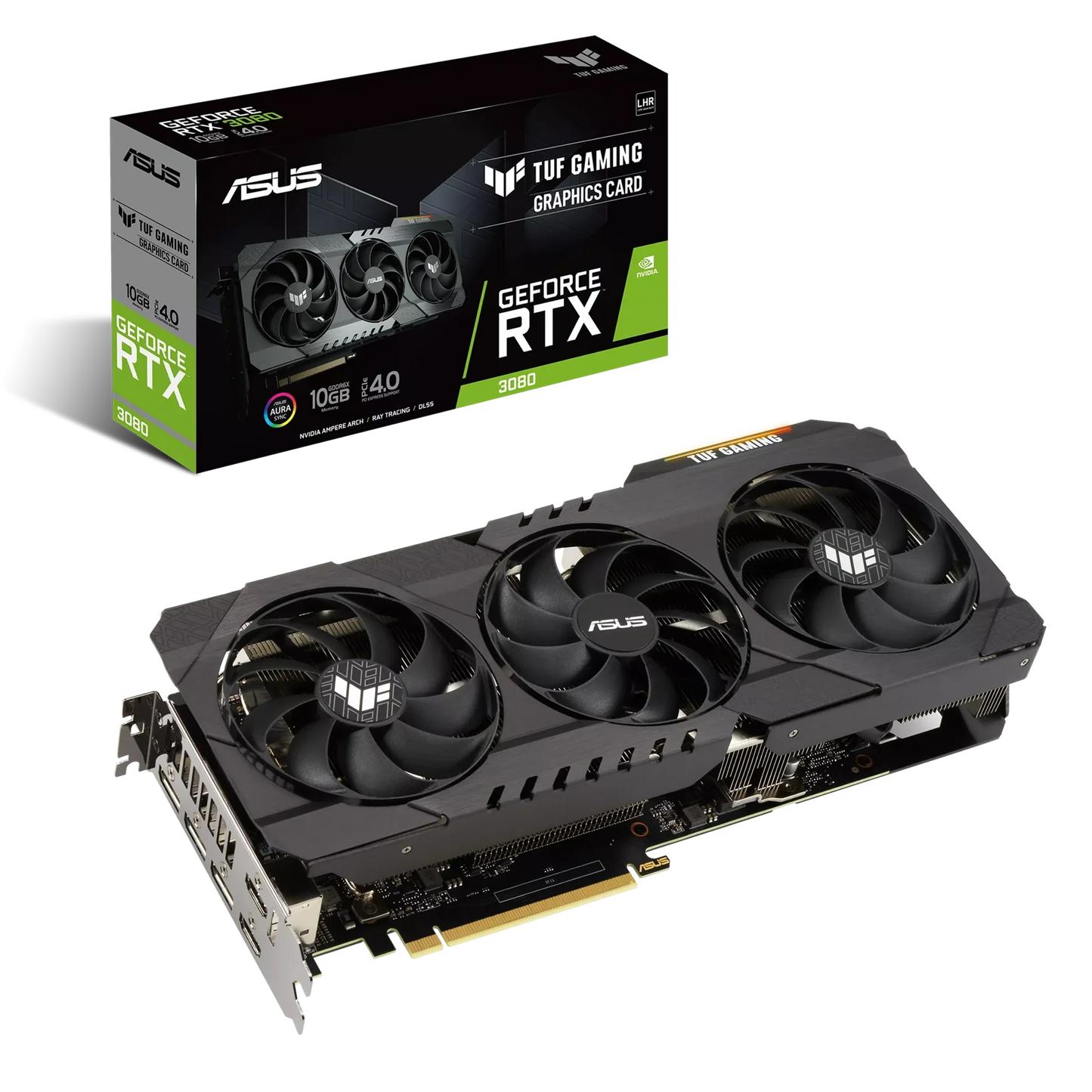 ASUS TUF Gaming NVIDIA GeForce RTX 3080 10GB GDDR6X V2 Graphics Card - ONE CLICK SUPPLIES