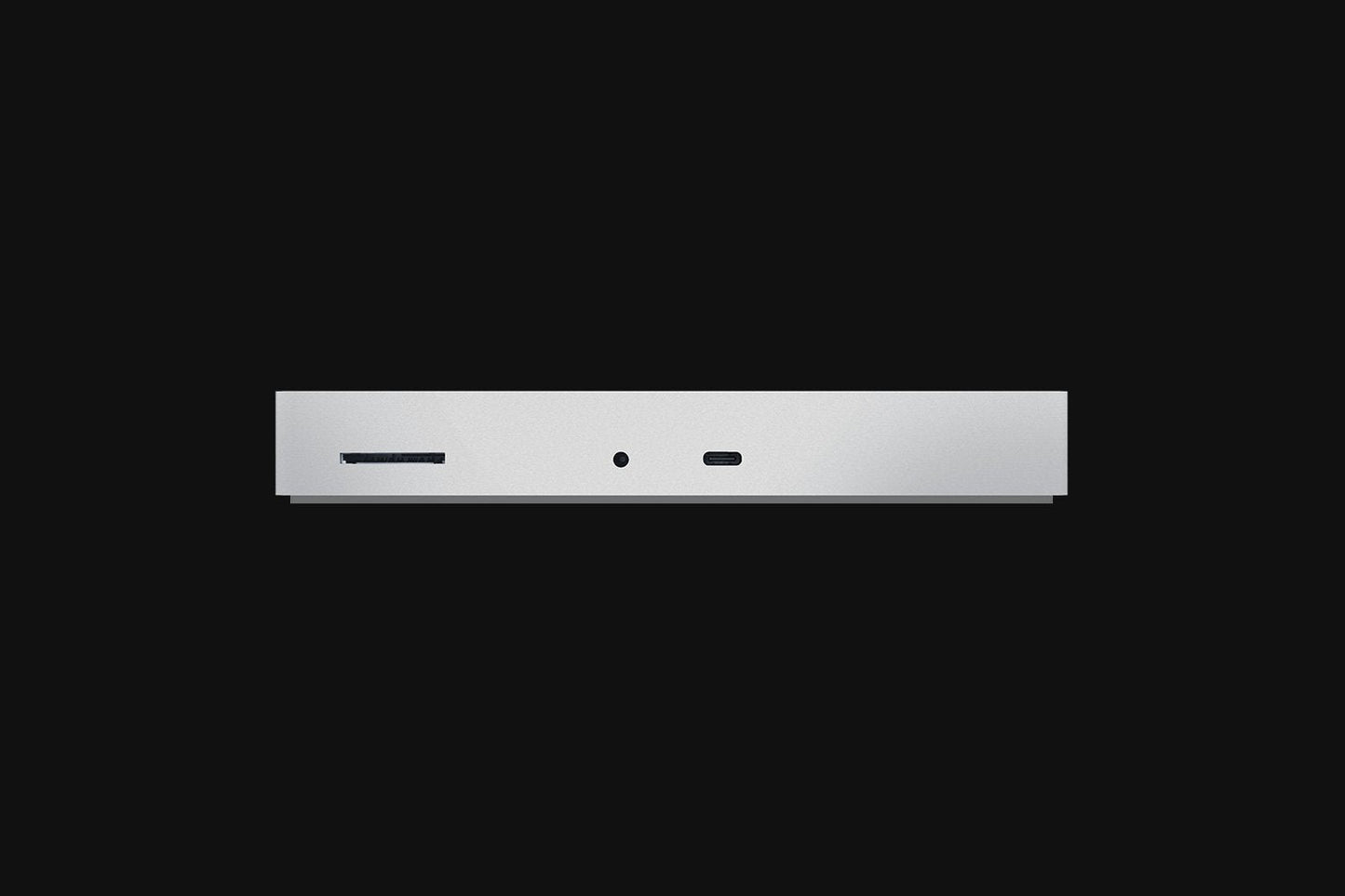 Razer Thunderbolt 4 Dock Chroma Premium Hub with RGB Lighting for Windows and Mac Mercury White - ONE CLICK SUPPLIES