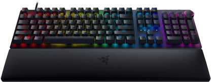 Razer Huntsman V2 Linear Optical Red Switch QWERTY UK Layout USB Wired Gaming Keyboard - ONE CLICK SUPPLIES