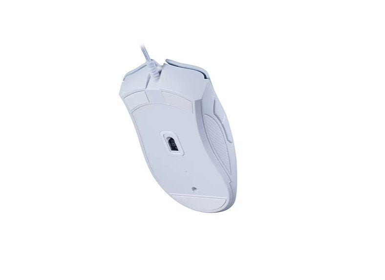 Razer DeathAdder Essential 2021 White Edition USB A Wired Optical 6400 DPI Gaming Mouse - ONE CLICK SUPPLIES