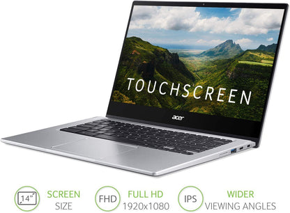 Acer Chromebook Spin 514 CP514-1H 14 Inch AMD Ryzen 3 3250C 4GB 128GB Chrome OS - ONE CLICK SUPPLIES