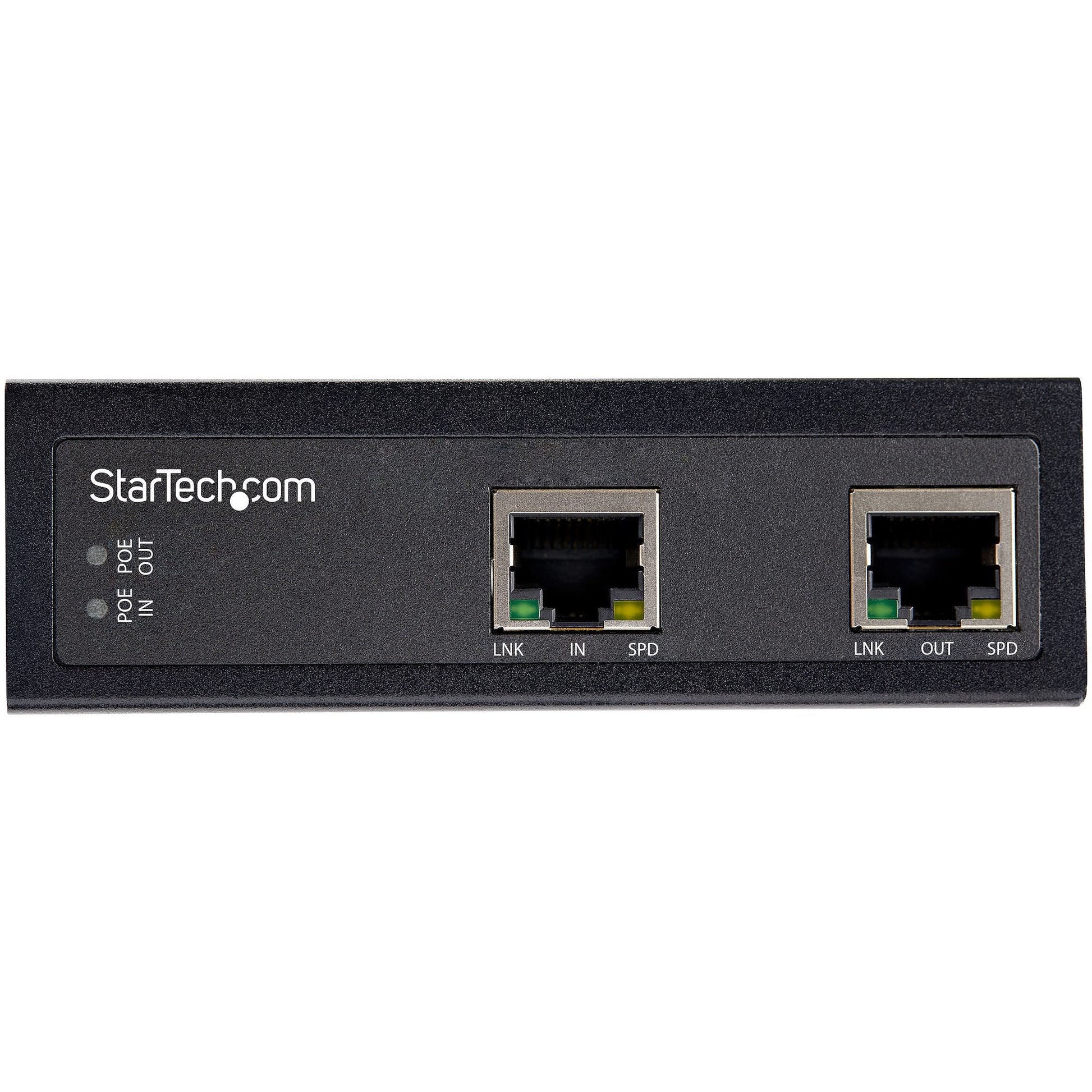 StarTech.com Industrial Single Port Gigabit PoE Extender 60W 100m - ONE CLICK SUPPLIES